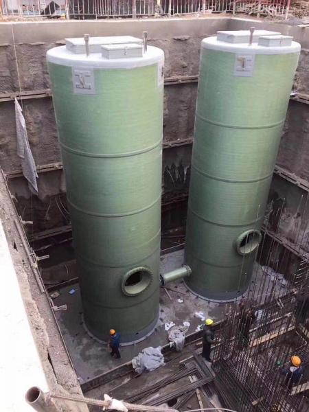 黑龙江重庆OPPO智能生态科技园安装一体化污水提升泵